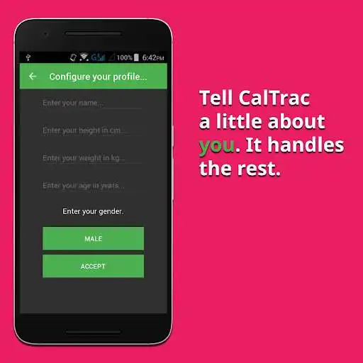 Play APK CalTrac - Calorie counter  and enjoy CalTrac - Calorie counter with UptoPlay voltisoft.apps.caltracapp