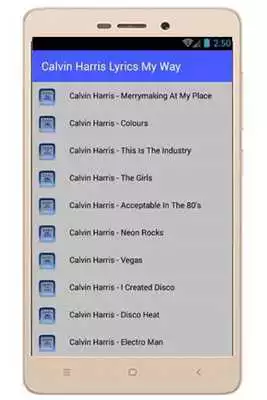 Play Calvin Harris Lyrics My Way