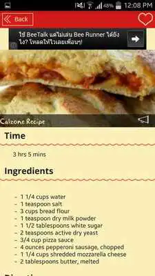 Play Calzones Pizza Recipes