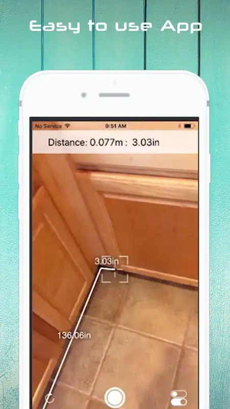 Play Cam2Plans : vertical surface  tape measuring