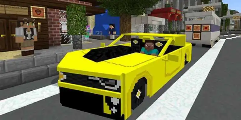 Play Camaro Addon mod for Minecraft