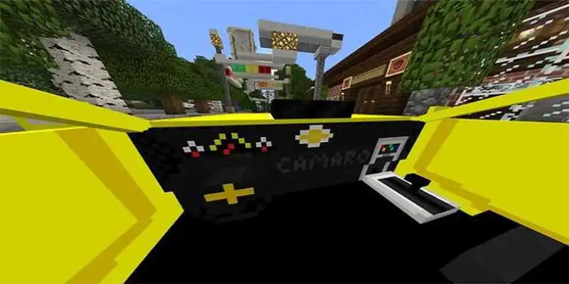 Play Camaro Addon mod for Minecraft