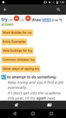 Play Cambridge Advanced Learners Dictionary, 4th ed.
