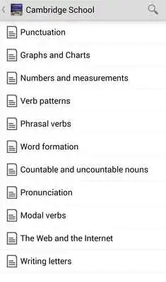 Play Cambridge School Dictionary