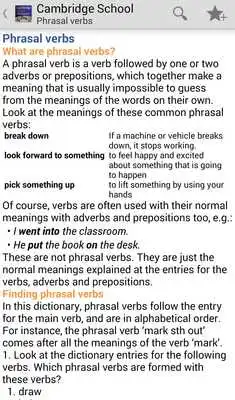 Play Cambridge School Dictionary