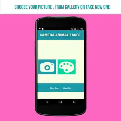 Camera Animal Faces online game with UptoPlay