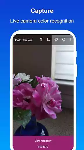 Play APK Camera Color Picker  and enjoy Camera Color Picker with UptoPlay com.minimalviking.color.picker