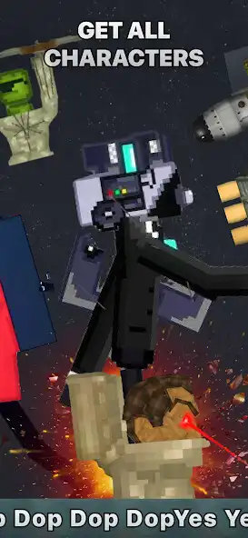 Play Cameraman for Melon Playground as an online game Cameraman for Melon Playground with UptoPlay