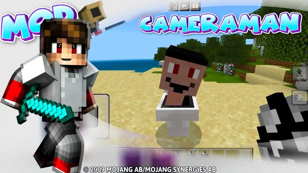 Play Cameraman: Minecraft PE Mods  and enjoy Cameraman: Minecraft PE Mods with UptoPlay