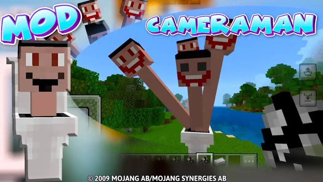 Play Cameraman: Minecraft PE Mods as an online game Cameraman: Minecraft PE Mods with UptoPlay
