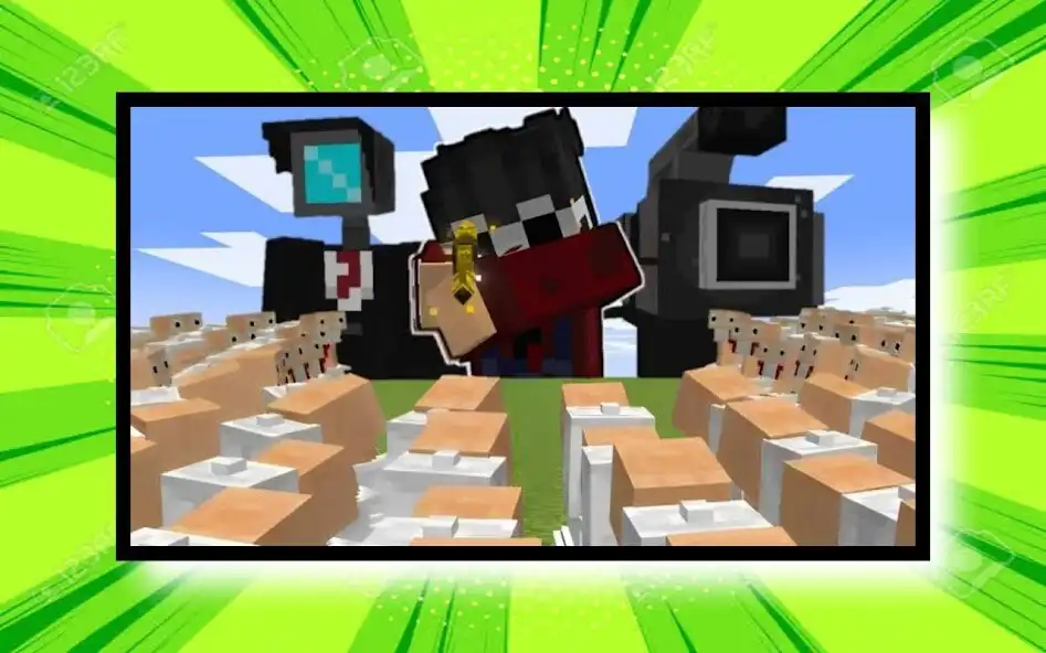 Play Cameraman Mod MCPE  and enjoy Cameraman Mod MCPE with UptoPlay