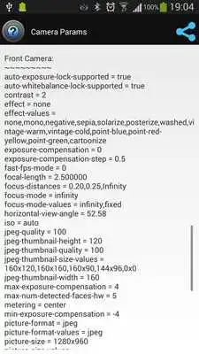 Play Camera Parameters Play Camera Parameters