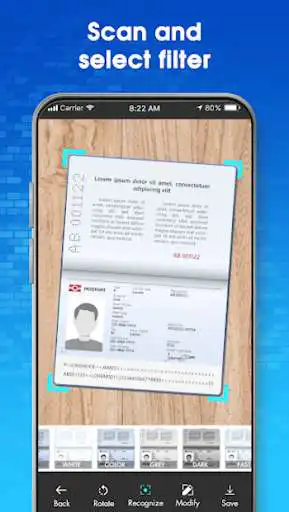 Play Camera Scanner - Document Scanner App as an online game Camera Scanner - Document Scanner App with UptoPlay