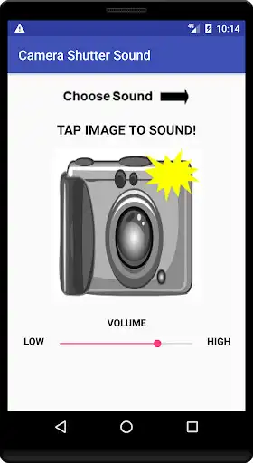 Play Camera Shutter Sound