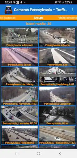 Play Cameras Pennsylvania - Traffic as an online game Cameras Pennsylvania - Traffic with UptoPlay