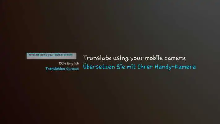 Play Camera Translate - Dictionary