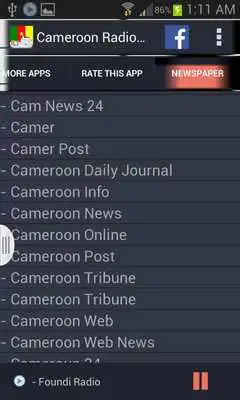 Play Cameroon Radio News