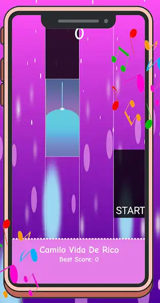 Play Camilo Music Piano Tiles as an online game Camilo Music Piano Tiles with UptoPlay