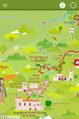 Play Camino Lebaniego en red