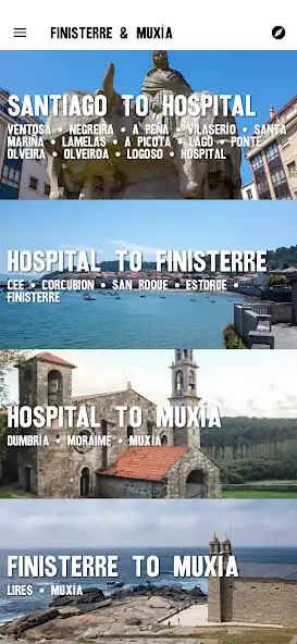 Play Caminos to Finisterre  Muxía : Wise Pilgrim Guide  and enjoy Caminos to Finisterre  Muxía : Wise Pilgrim Guide with UptoPlay
