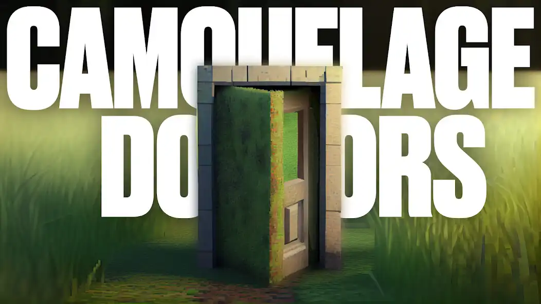 Play Camouflage Doors for Minecraft  and enjoy Camouflage Doors for Minecraft with UptoPlay