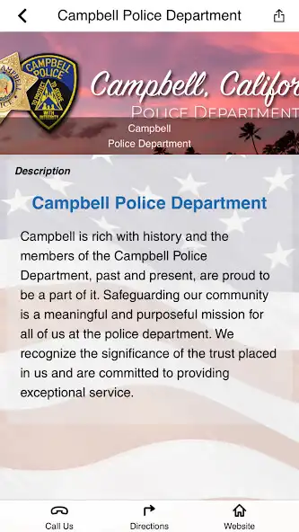 Play Campbell Police Department as an online game Campbell Police Department with UptoPlay