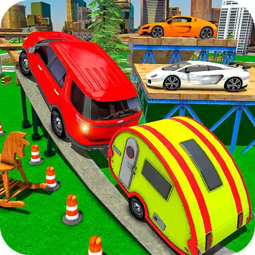 Play Camper Van Parking Trailer Cruiser Car Driving APK