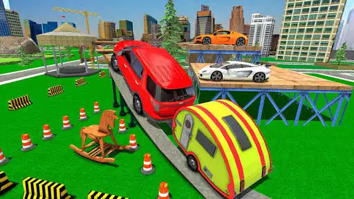 Play Camper Van Parking Trailer Cruiser Car Driving  and enjoy Camper Van Parking Trailer Cruiser Car Driving with UptoPlay