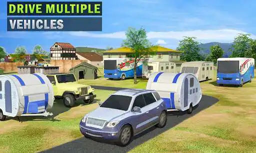 Play Camper Van Truck Driving Games as an online game Camper Van Truck Driving Games with UptoPlay