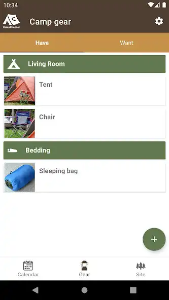 Play Camping Checklist,GearSiteMgr as an online game Camping Checklist,GearSiteMgr with UptoPlay
