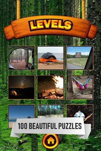 Play Camping Jigsaw Puzzle as an online game Camping Jigsaw Puzzle with UptoPlay