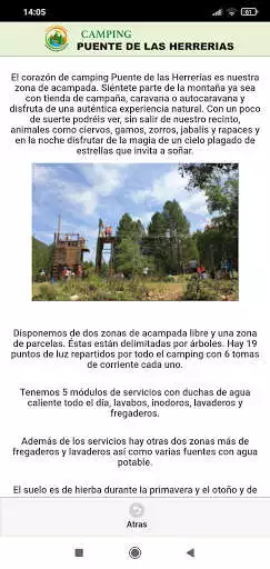 Play Camping Puente de las Herrerias as an online game Camping Puente de las Herrerias with UptoPlay