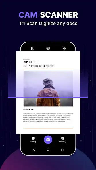Play Cam Scanner - PDF  QR Scanner as an online game Cam Scanner - PDF  QR Scanner with UptoPlay