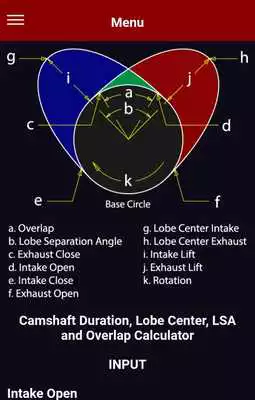 Play Camshaft Duration LC LSA Overlap Calculator PRO Play Camshaft Duration LC LSA Overlap Calculator PRO