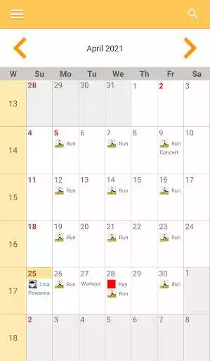 Play Canada Calendar