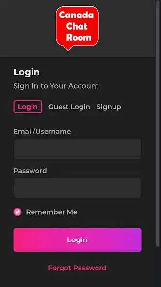 Play Canada Chat Room as an online game Canada Chat Room with UptoPlay
