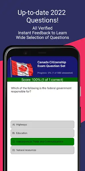 Play Canada Citizenship Exam as an online game Canada Citizenship Exam with UptoPlay