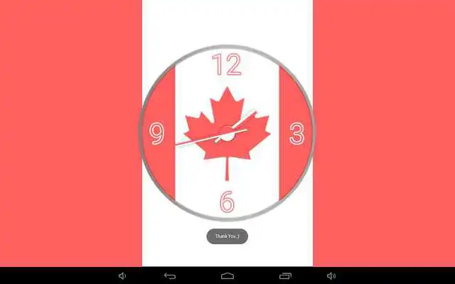 Play Canada Clock Play Canada Clock
