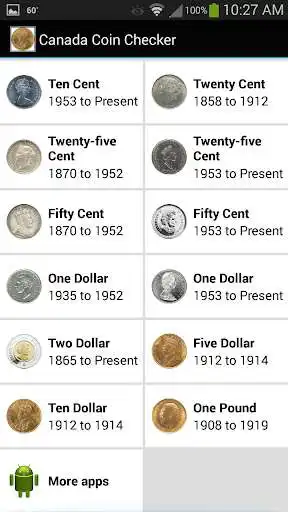 Play Canada Coin Checker as an online game Canada Coin Checker with UptoPlay