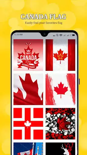 Play Canada Flag Wallpaper
