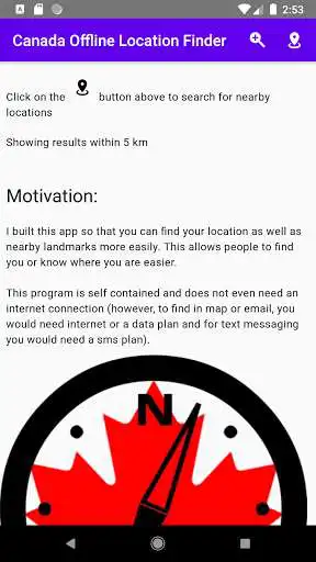 Play Canada Offline Location Finder  and enjoy Canada Offline Location Finder with UptoPlay