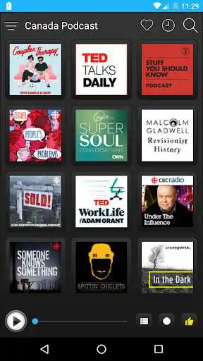 Play Canada Podcast  and enjoy Canada Podcast with UptoPlay