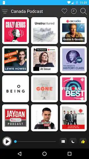 Play Canada Podcast as an online game Canada Podcast with UptoPlay