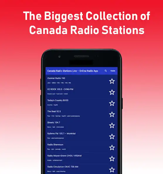 Play Canada Radio Stations Live App  and enjoy Canada Radio Stations Live App with UptoPlay