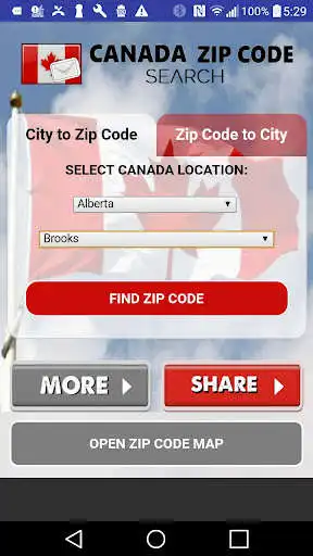 Play Canada Zip Code Search as an online game Canada Zip Code Search with UptoPlay