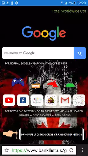 Play Canadian Browser