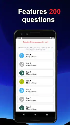 Play APK Canadian Citizenship Test  and enjoy Canadian Citizenship Test with UptoPlay com.aries.software.canadian_test
