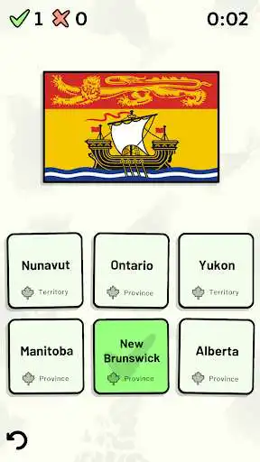 Play Canadian Province & Territory Quiz - Maps & More  and enjoy Canadian Province & Territory Quiz - Maps & More with UptoPlay