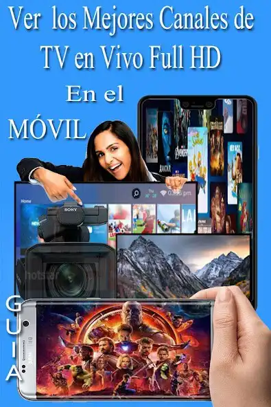 Play Canales de TV en Vivo Guía  and enjoy Canales de TV en Vivo Guía with UptoPlay