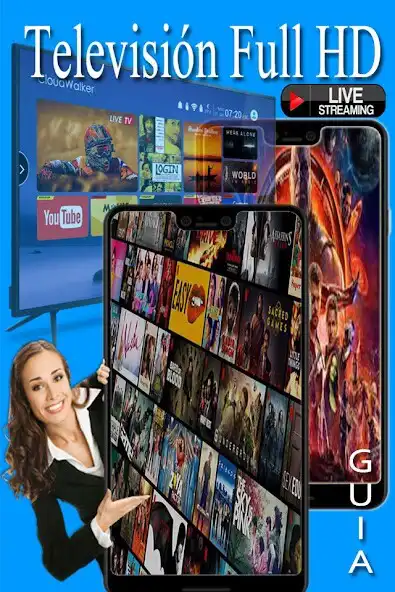 Play Canales de TV en Vivo Guía as an online game Canales de TV en Vivo Guía with UptoPlay